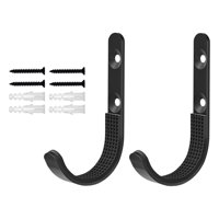 Magideal - Ganchos De Montaje En Pared De 2 Piezas, Ganchos De Almacenamiento Para Garaje, Fácil Acceso A Herramientas, Ganchos De Utilidad, Gancho De Exhibición