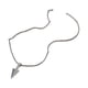 thumbnail image 5 of Collar Con Colgante Para Hombre, Collar De Cadena Para Suéter, Regalo Gótico Para El Día De San Valentín, Plata, 5 of 5
