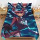 thumbnail image 1 of Hazbin Hotel Helluva Boss Bedding Set Duvet Cover Comfortable and Lightweight Cartoon Bedding 3 Piece Bed Set, 1 of 5