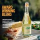 thumbnail image 5 of Château del ISH Espumante sin alcohol, vino blanco y champán sin alcohol, sin gluten, bajo en calorías, 0.0%, con uvas Airén desalcoholizadas, dulce y refrescante, botella de 750 ml, 5 of 7