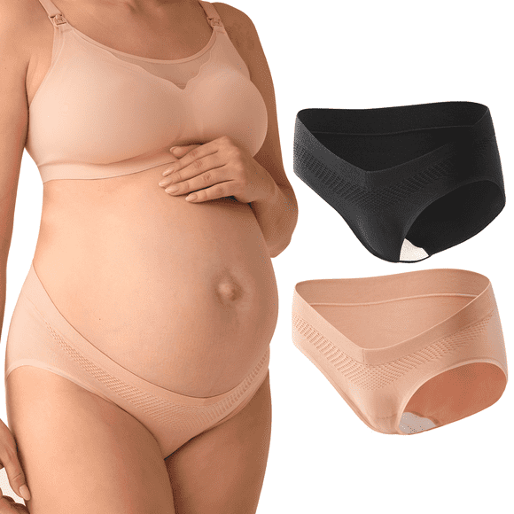 Ropa Interior Premamá Momcozy Sin Costuras Algodón
