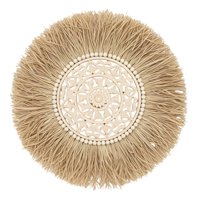 Genérico - Adorno Pared Circular Texturizado Cuadro Pieza Central Jhn