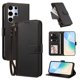 thumbnail image 2 of Funda con Billetera para [Samsung Galaxy S25 Ultra] con Bolsillo Zipper y Tarjetero Negro, 2 of 6