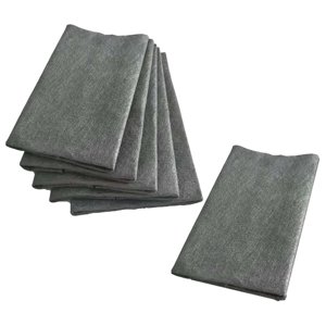Bothyi - Paño De Limpieza De Microfibra Suave Muy Absorbente Para Metal Doméstico 40 Cm X 50 Cm 6 Piezas