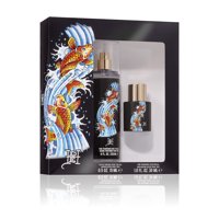 Set De Regalo Perfume Ed Hardy Koi Wave Eau De Parfum De 2 Piezas