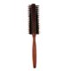 thumbnail image 5 of mango de madera peine redondo cerda natural peluquería cepillo para el pelo dientes rectos, 5 of 5