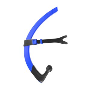 Ioensy - Tubo De Respiración Frontal Para Natación, Húmedo, Semiseco, Para Deportes Acuáticos, Buceo, Snorkel Frontal, Azul