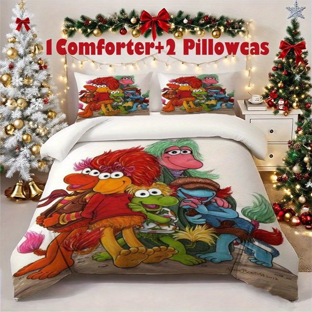 3pcs Stone Sprite bedding Featuring a Soft Duvet Cover And Two Pillowcases