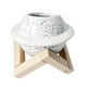 thumbnail image 2 of Florero Simple Centros De Mesa Blanco, 2 of 3