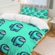 thumbnail image 3 of 3 Piece Bedding SetBlue Among UsComforter Set for Kids Boys Teen Tween 3D Lightweight Microfiber Bedding Sets, 3 of 5