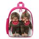 thumbnail image 1 of Monchhichi Mochila Escolar para Niños y Niñas, Mochila Infantil Ligera de Alta Calidad, Grande y Duradera ROSA, 1 of 6