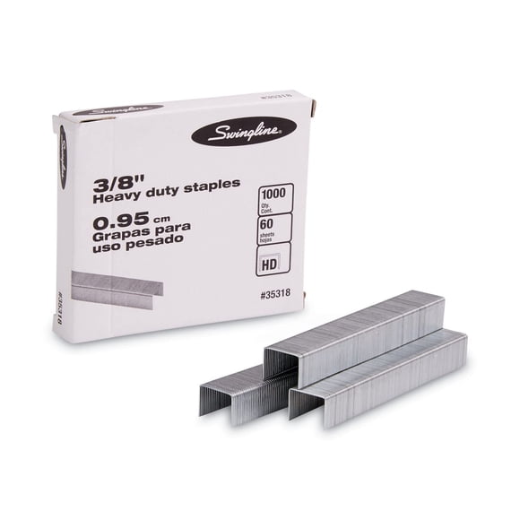 Staples Swingline S.f. 13, patas de acero pesado de 0,38 mm, 1000 unidades por caja