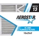 thumbnail image 1 of Filtro de aire Aerostar 16x25x5 MERV 13 - 2 unidades para HVAC, 1 of 3