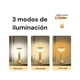 thumbnail image 3 of Lampara De Mesa Touch Led Recargable USB Dorada Pantalla Blanca, 3 of 3