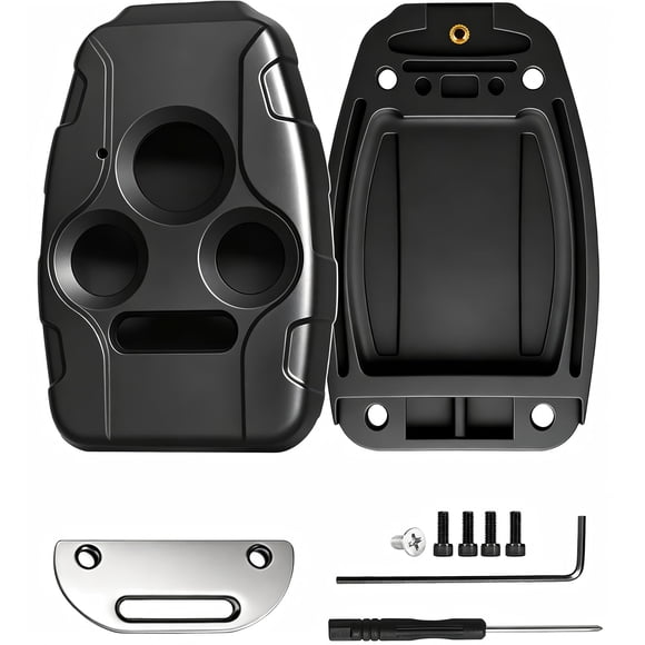 Carcasa de mando LEHDE de 4 botones para Honda Accord, Civic y CR‑V