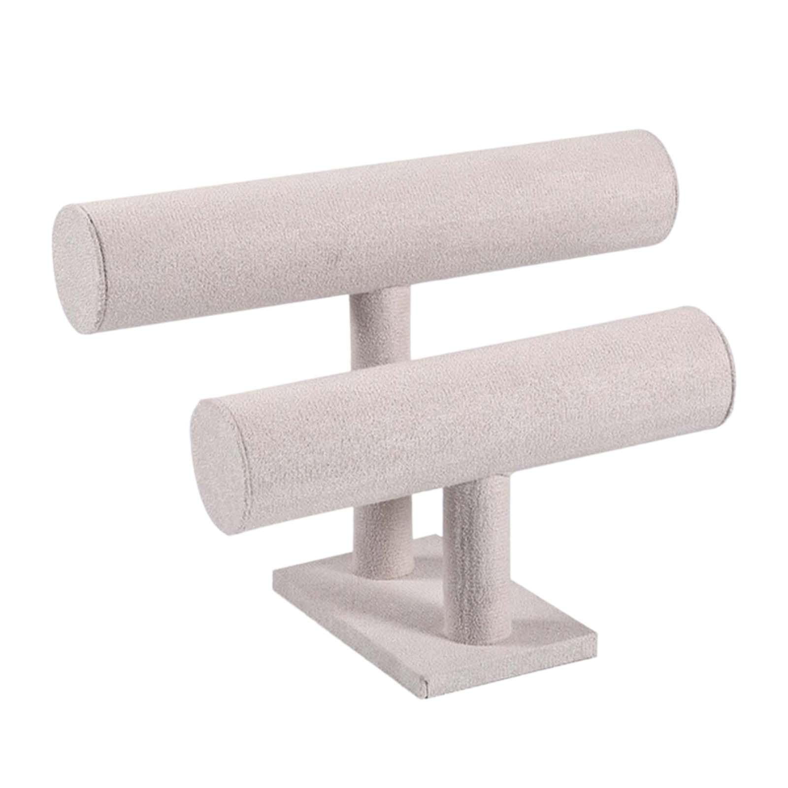 Ioensy - Organizador De Pulseras, Soporte, Organizador De Brazaletes Para Tocador, Organización Del Hogar, Espectáculo Beige