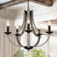 thumbnail image 1 of Candelabro LAMPKEDUO 61 cm 5 luces de madera simulada, 1 of 9