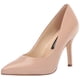 thumbnail image 1 of Zapatos de tacón Shoe Nine West Flax para mujer, ligeros, naturales, talla 10, 1 of 1
