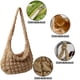 thumbnail image 3 of Bolsos tipo hobo con burbujas para mujer, bolso de mano acolchado, bolso acolchado ligero, bolso de hombro acolchado., 3 of 5