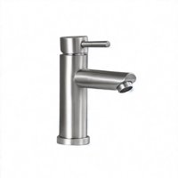 Alday - Llave Monomando Para Baño Premium Aidos En Acero Inoxidable