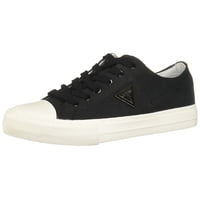 Zapatilla Deportiva Guess Pranze Para Mujer, Lona Negra, Talla 6,5