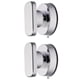 thumbnail image 2 of 2X Ba?o Ducha Ventosa Perillas De Seguridad Manija Exterior Interior Plata, 2 of 5