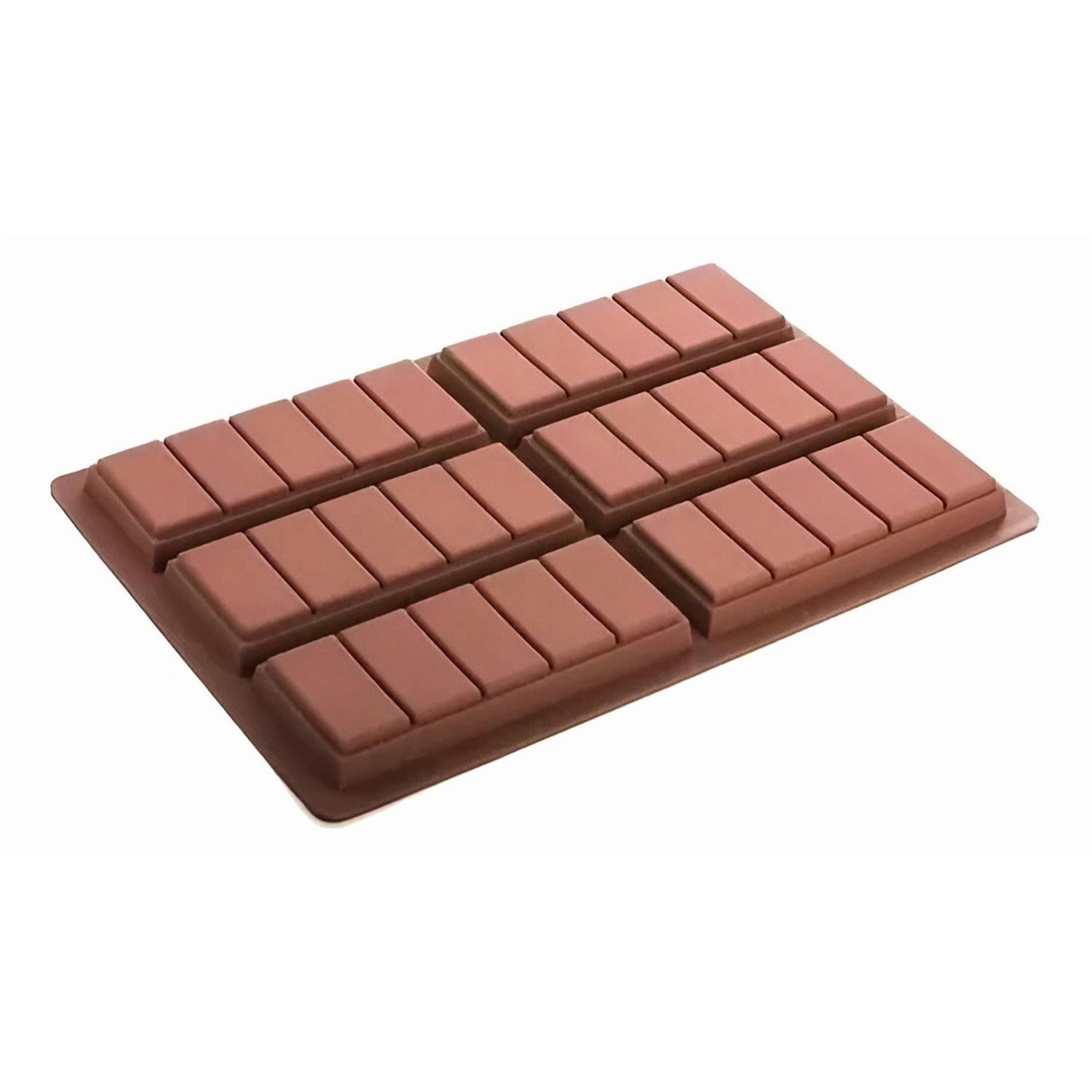 Pasteleriuscl - Moldes De Chocolate Moldes Barra De Chocolate Silicona 6 Bar