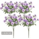thumbnail image 2 of 4 ramos de claveles pequeños de seda para decoración, ideal para sala de estar, comedor, dormitorio, oficina, jardín y casa de campo, interior y exterior., 2 of 7