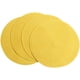 thumbnail image 4 of Juego de 4 manteles individuales redondos de algodón trenzado, antideslizantes, lavables, de 38 cm, color amarillo, 4 of 5