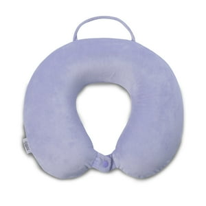 Almohada De Viaje Memory Foam Jet Pillow Morada Totto