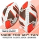 thumbnail image 3 of Fútbol americano Franklin Sports NFL Cleveland Browns de goma, 8.5 pulgadas, 3 of 8