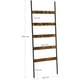 thumbnail image 3 of Perchero Escalera 5 Niveles Madera y Fierro Negro Meldal, 3 of 8