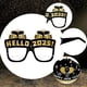 thumbnail image 3 of Sombreros de fiesta de Año Nuevo con gafas, sombreros de papel negro y dorado para fiestas de Nochevieja 2025, accesorios de Nochevieja y accesorios fotográficos para decoración de fiestas., 3 of 5