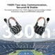thumbnail image 4 of Auricular inalámbrico HollyView Solidcom C1 Pro ENC, alcance de 350 m, 4 of 7