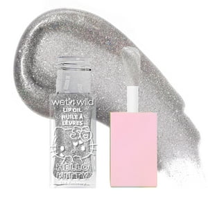 Wet N Wild - Aceite Labial Con Purpurina, Húmedo Y Salvaje, Con Infusión De Aceite Hello Kitty, 10 G