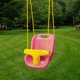thumbnail image 2 of Columpio infantil Swing-N-Slide WS 4001-PK de plástico rosa y amarillo, 2 of 4
