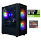thumbnail image 1 of PC Gamer AMD Ryzen 5 4500 16GB RAM 240GB SSD RTX 3050 Windows 11, 1 of 1