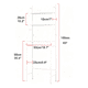 thumbnail image 4 of Estante Mueble Organizador Belug Baño 3 Niveles Repisa Nanmao Color Blanco, 4 of 5