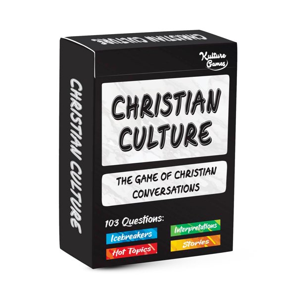 Juego de cartas de conversación Kulture Games Christian Culture