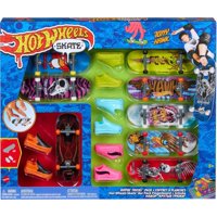 Paquete De Trucos De Skate Fingerboards Hot Wheels Skate Rippin'