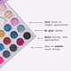 thumbnail image 4 of Paleta de glitter Kara Beauty Electric Disco 30 colores, 4 of 8