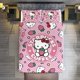 thumbnail image 1 of Hello Kitty Strawberry Coffee 3 Pieces Duvet Cover Set Full Size Super Soft Fade Resistant Microfiber, 1 of 4