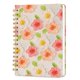 thumbnail image 1 of Cuaderno de espiral Hllwxrk A5 160 páginas - Flor rosa, 1 of 7