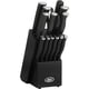 thumbnail image 1 of Juego de bloques de cuchillos para cubiertos Oster Langmore, 15 piezas, acero inoxidable, 1 of 7