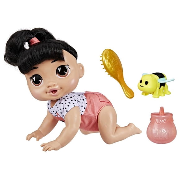 Muñeca Baby Alive Gatea y juega Katie Kat Cabello Negro