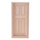 thumbnail image 3 of 1/12 Casa De Mu?ecas En Miniatura De Madera Externa De 4 Paneles De Doble Puerta Sin Pintar DIY, 3 of 5