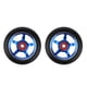 thumbnail image 1 of 1 Par De Ruedas De Repuesto Para Scooter De Acrobacias De 100 Mm Con Cojinetes Y Bujes Azules, 1 of 3