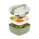 thumbnail image 1 of Fiambrera Goodful, apilable, estilo bento, 1,65 L, color salvia, 1 of 8