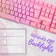 thumbnail image 3 of Almohadilla Para Teclado Ratón Y Auriculares Bundle Pink Gaming, 3 of 8