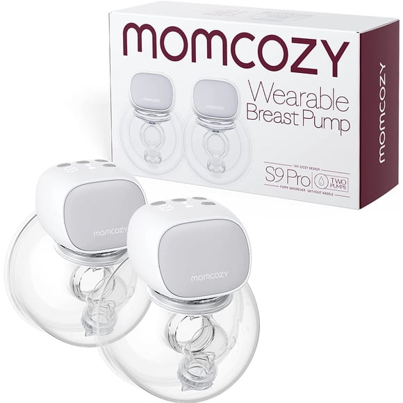 Extractor de Leche Eléctrico Momcozy Wearable Breast Pump S9 Pro 24mm Gris